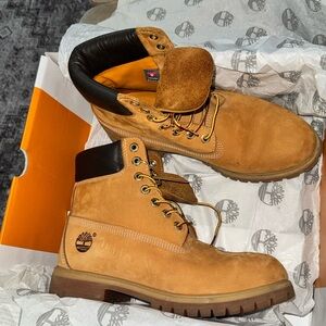 Timberland Men's Wheat Nubuck Boots